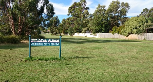 John Hicks Petty Reserve, Yarra Glen